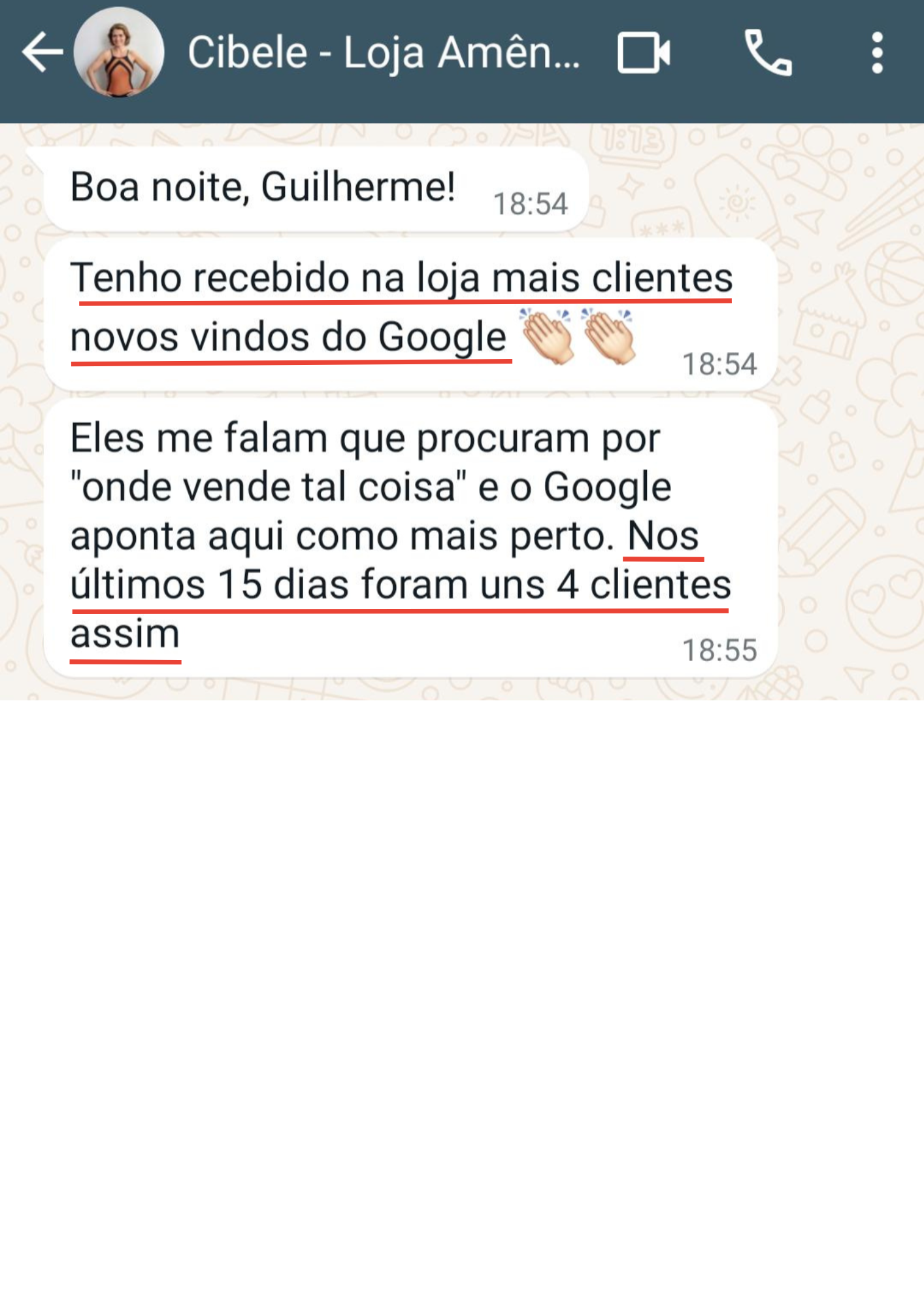 Depoimento de Cibele — Loja Amêndoa - Saúde a Granel